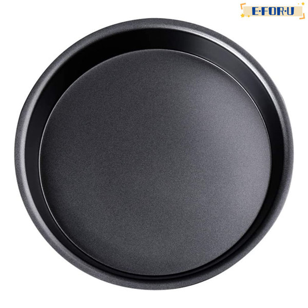 E.FOR.U Pizza Pan Nonstick Pizzas Tray Sheet Carbon Steel Pie Pan